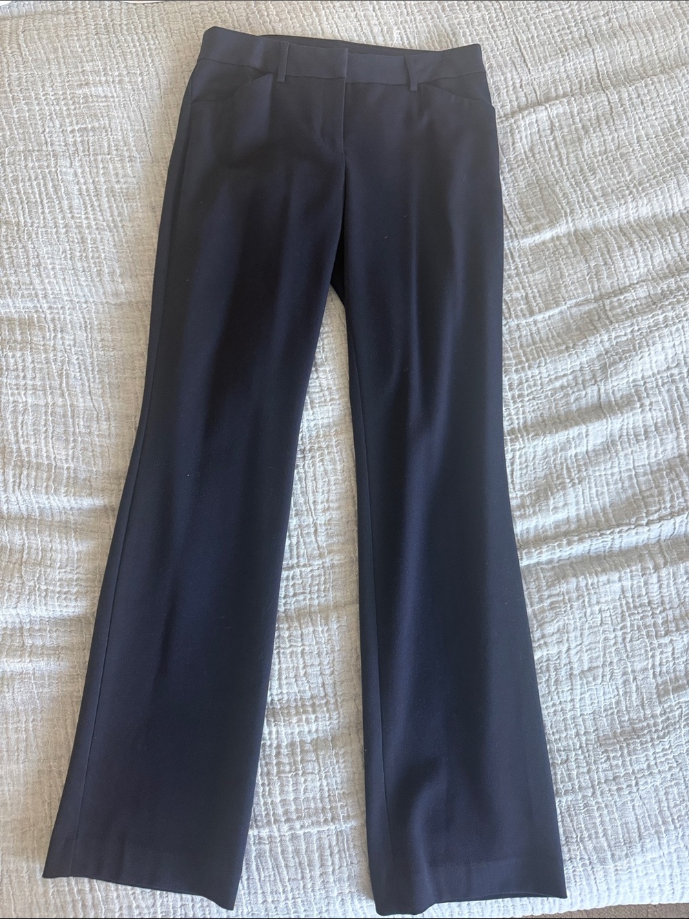 Express Black Boot-Cut Dress Pants Size 4R